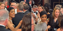 Teyana Taylor se envolveu em discuss&atilde;o durante o Oscar 2026  Foto: Reprodu&ccedil;&atilde;o/X/MattWallace888