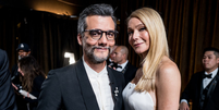 Wagner Moura posa ao lado de Gwyneth Paltrow no Oscar 2026  Foto: John Shearer/98th Oscars/Getty Images The Academy via Getty Images