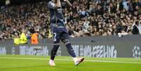 Vini Jr provoca torcida do City ao comandar vit&oacute;ria do Real na Liga dos Campe&otilde;es  Foto: Nick Potts/PA Images via Getty Images
