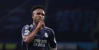 Vini Jr provoca torcida do City ao comandar vitória do Real na Liga dos Campeões  Foto: Simon Stacpoole/Offside/Offside via Getty Images