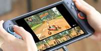 Switch 2 recebe melhorias visuais nos jogos de Switch no modo portátil  Foto: Reprodução / Nintendo