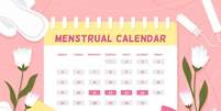 Calend&aacute;rio Menstrual  Foto: Freepik / Personare