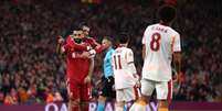 Szoboszlai comemora gol que abriu goleada do Liverpool contra o Galatasaray - Foto: Divulga&ccedil;&atilde;o / Liverpool / Jogada10