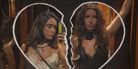 Racismo, ataque transfóbico a famosa e mais: as publicações que culminaram no fim do namoro de 4 anos de Alanis Guillen, da novela 'Três Graças'.  Foto: Reprodução, Instagram (Montagem) / Purepeople