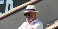 Ion Tiriac acompanha partida de Roland Garros  Foto: Jean Catuffe/Getty Images