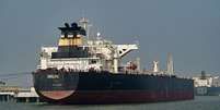 Navio petroleiro atracado  Foto: Hindustan Times via Getty Images / BBC News Brasil