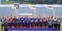Jogadoras do time sub-20 das Bragantinas. Foto: Fernando Roberto/Red Bull Bragantino / Esporte News Mundo