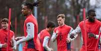Foto: Divulgação - Legenda: Jogadores do Bayern de Munique durante treinamento da equipe / Jogada10