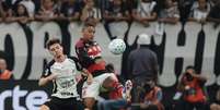 Corinthians e Flamengo empataram em bom jogo na Neo Química Arena  Foto: Werther Santana/Estadão / Estadão