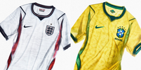 Nike divulga uniformes principais de 16 sele&ccedil;&otilde;es para a Copa do Mundo de 2026  Foto: Divulga&ccedil;&atilde;o/Nike