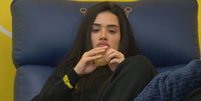 Jordana 'joga a toalha' no BBB 26  Foto: Reprodução | Globoplay