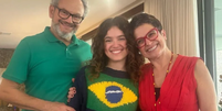 Filha de Sandra Annenberg faz declara&ccedil;&atilde;o de amor para a namorada, atriz famosa / Reprodu&ccedil;&atilde;o: Instagram  Foto: Contigo