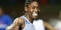 Caster Semenya &eacute; bicampe&atilde; ol&iacute;mpica dos 800 metros.  Foto: AFP/File / RFI