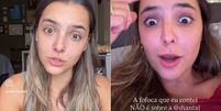 Internautas associaram relato de Camila Trianda ao casal Shantal e Mateus Verdelho  Foto: Reprodução/Instagram @camilatrianda
