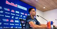 Gabriel, jogador do Red Bull Bragantino Foto: C&aacute;rila Covas/Red Bull Bragantino / Esporte News Mundo