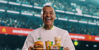 Cafu anuncia sandu&iacute;che McBrasil  Foto: Reprodu&ccedil;&atilde;o/X @McDonalds_BR
