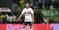 Lucas Moura (São Paulo) durante jogo contra o Palmeiras, no dia 01.03.2026. Foto: SPP Sport Press / Alamy