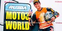 Jos&eacute; Antonio Rueda foi campe&atilde;o da Moto3 em 2025 Foto: Red Bull / Reprodu&ccedil;&atilde;o