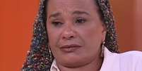 Solange Couto na entrevista após a eliminação: discurso de arrependimento e promessa de pedido de desculpas a Ana Paula Renault  Foto: Reprodução/TV