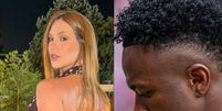 Virginia faz 'vista grossa' sobre rumores envolvendo Vini Jr. e fim de namoro pode acontecer ap&oacute;s a Copa do Mundo 2026.  Foto: Reprodu&ccedil;&atilde;o/Instagram, @virginia/Getty Images / Purepeople