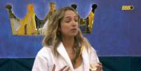 L&iacute;der da semana, Samira deve definir nesta sexta, 3, o seu alvo para o 13&ordm; Pared&atilde;o do BBB 26.  Foto: Globoplay/Reprodu&ccedil;&atilde;o / Estad&atilde;o