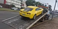 Guarda de Tr&acirc;nsito de Passo Fundo (RS) apreendeu camaro de circo que estava com IPVA atrasado e documenta&ccedil;&atilde;o irregular  Foto: Divulga&ccedil;&atilde;o/Guarda Municipal de Tr&acirc;nsito de Passo Fundo
