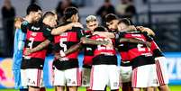 Jogadores do Flamengo em partida contra o Bragantino   Foto: divulga&ccedil;&atilde;o/Gilvan de Souza/Flamengo / Esporte News Mundo
