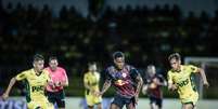 Henry Mosquera, jogador do Red Bull Bragantino. Foto: Ari Ferreira/Red Bull Bragantino / Esporte News Mundo