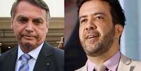 Andr&eacute; Janones e Jair Bolsonaro  Foto: Gilmar F&eacute;lix / C&acirc;mara dos Deputados e Wilton Junior / Estad&atilde;o / Estad&atilde;o
