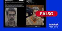 Fotos de Maduro magro e abatido em audi&ecirc;ncia nos EUA foram criadas com intelig&ecirc;ncia artificial Foto: Reprodu&ccedil;&atilde;o/Redes Sociais / Estad&atilde;o