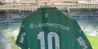 O Palmeiras passa a contar com o patroc&iacute;nio da Lepmotor nas costas da camisa a partir de quarta-feira Foto: Reprodu&ccedil;&atilde;o/Instagram