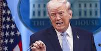 Presidente dos EUA deflagrou guerra contra o Ir&atilde; no fim de fevereiro  Foto: ANSA / Ansa - Brasil