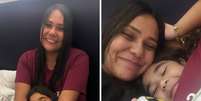 Chaiany Andrade reencontra filha, Lara  Foto: Reprodu&ccedil;&atilde;o | Instagram