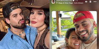 Irm&atilde;o de Z&eacute; Felipe publica foto do cantor com Ana Castela e causa burburinho nas redes  Foto: Reprodu&ccedil;&atilde;o/Instagram