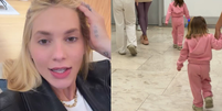 Virginia Fonseca e as filhas em aeroporto para voltar para o Brasil  Foto: Reprodu&ccedil;&atilde;o/Instagram