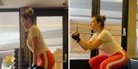 Ana Paula Renault treinando  Foto: Reprodução | Instagram