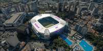 Nubank assumiu naming rights do est&aacute;dio do Palmeiras e abriu vota&ccedil;&atilde;o para escolher o novo nome da arena  Foto: Divulga&ccedil;&atilde;o/Nubank / Estad&atilde;o