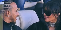Kim Kardashian e Lewis Hamilton estariam vivendo um romance  Foto: Reprodu&ccedil;&atilde;o