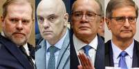Alexandre de Moraes, Dias Toffoli, Gilmar Mendes e Paulo Gonet  Foto: Wilton Junior/Estad&atilde;o / Estad&atilde;o