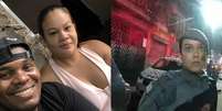 Thawanna da Silva Salm&aacute;zio, de 31 anos, foi morta por um tiro no t&oacute;rax disparado pela policial militar Yasmin Cursino Ferreira. Na foto, a v&iacute;tima est&aacute; ao lado do marido Luciano Gon&ccedil;alves dos Santos  Foto: Reprodu&ccedil;&atilde;o/Rede sociais 