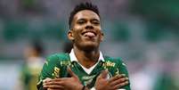 Estev&atilde;o foi revelado pelo Palmeiras  Foto: Cesar Greco/Palmeiras