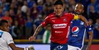Germ&aacute;n Cano em a&ccedil;&atilde;o pelo Independiente Medell&iacute;n  Foto: Daniel Garzon Herazo/NurPhoto via Getty Images