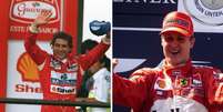 Ayrton Senna e Michael Schumacher tiveram uma briga na Alemanha Foto: Estad&atilde;o Conte&uacute;do