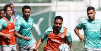 Vitor Roque est&aacute; liberado para voltar a atuar pelo Palmeiras &ndash;  Foto: Cesar Greco/Palmeiras / Jogada10