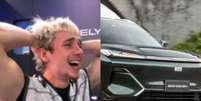 Juliano Floss ganhou um Geely EX5 após vencer a Prova do Finalista do BBB  Foto: Reprodução