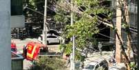 Assalto em Moema termina com homem baleado na cabe&ccedil;a na manh&atilde; deste domingo.  Foto: Reprodu&ccedil;&atilde;o/@coisasdemoema via Instagram / Estad&atilde;o
