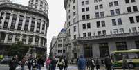 Imagem ilustrativa da regi&atilde;o central da capital argentina, Buenos Aires.  Foto: AFP - LUIS ROBAYO / RFI