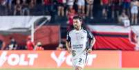 Bidu (Corinthians) durante jogo contra o Vit&oacute;ria, no dia 18.04.2026 Foto: Associated Press / Alamy
