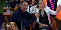 M&atilde;e de Juliano Floss e Ana Paula Renault conversam na final do BBB 26  Foto: Reprodu&ccedil;&atilde;o/Globo