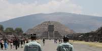 Teotihuacan foi reaberto ap&oacute;s atirador atacar turistas no local  Foto: ANSA / Ansa - Brasil